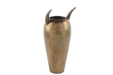 Antik Pirinç Vazo 18x43cm