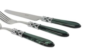 BUGATTİ Yeşil Gümüş 75 Prç Çtb Seti