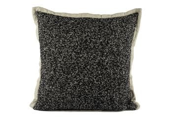 Rhea Siyah Geometrik Yastık Kırlent 50x50