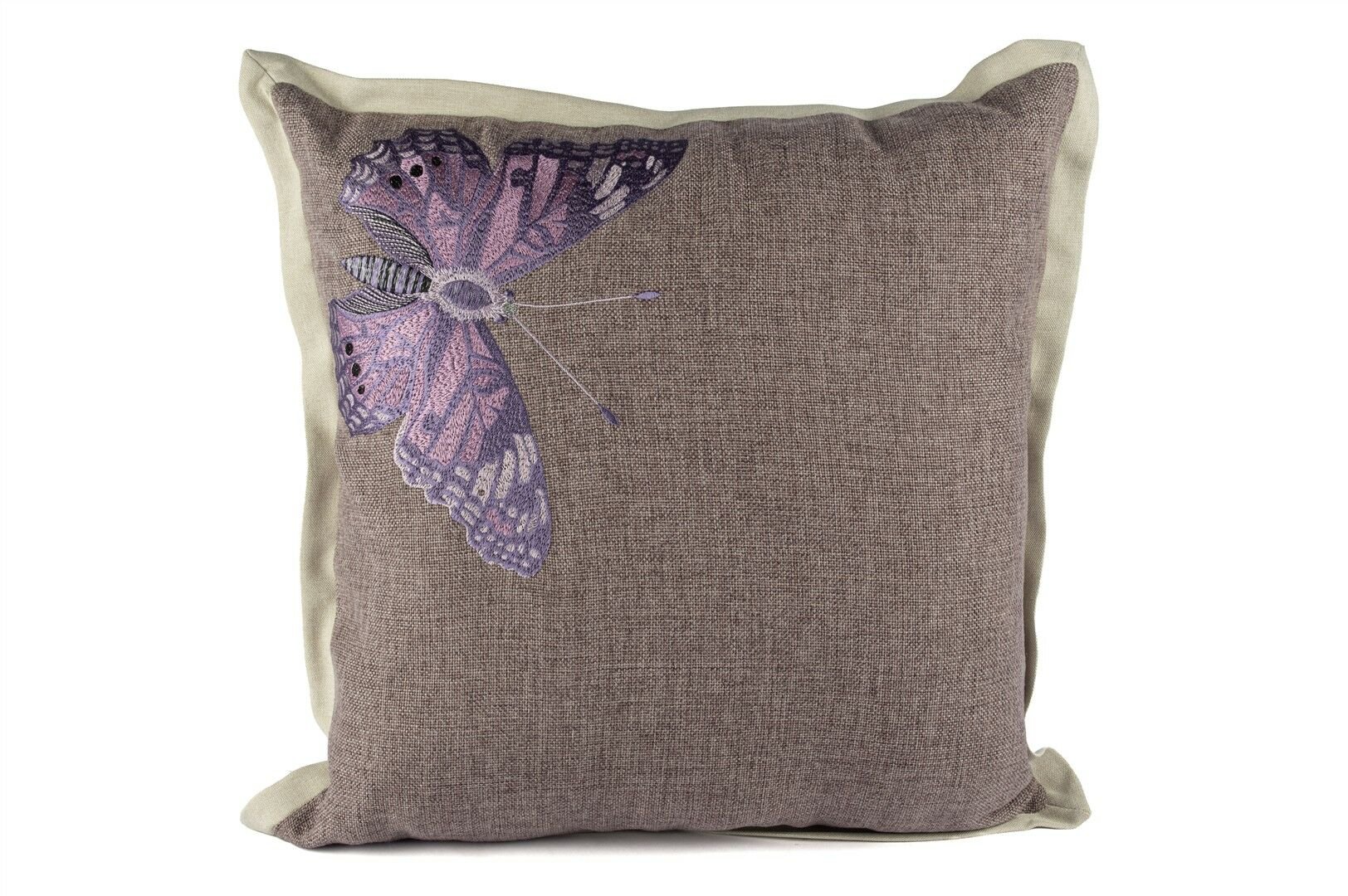 Bella Lila Kelebek 50x50 Yastık