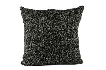 Rhea Siyah Kiremit Şeritli Yastık Kırlent 50x50