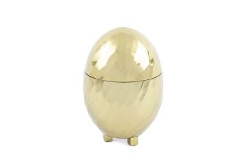 Zola Gold Yeşil Egg Kutu 12x18cm