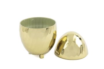 Zola Gold Yeşil Egg Kutu 13x20cm