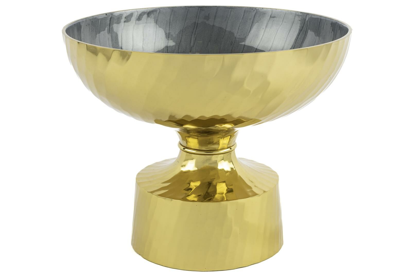 Zola Gold Yeşil Ayaklı Kase 30x24cm