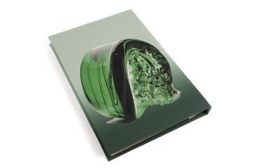 Yeşil Frozen Moment Kitap Kutu 35x24x3cm