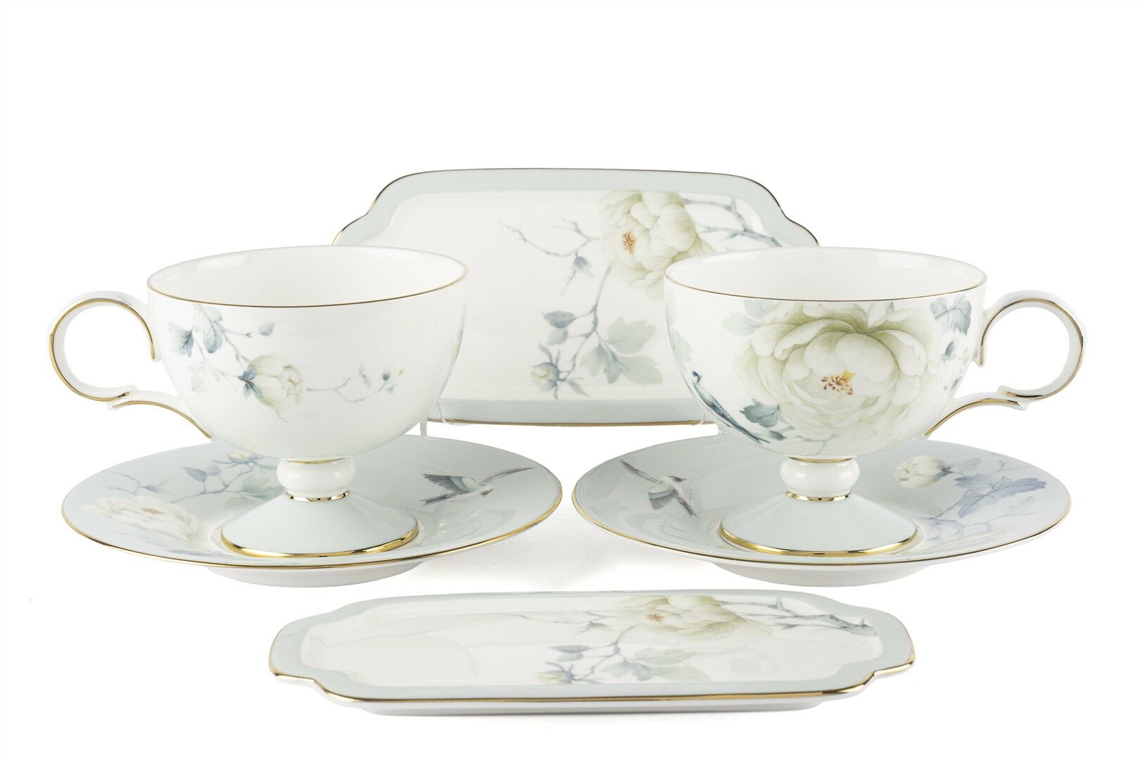 Vol De Fleurs 2 Kişilik Çay Fincanı Seti 6 Parça 220cc