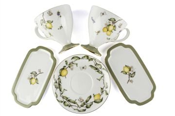 Sunleaf 2 Kişilik Çay Fincanı Seti 6 Parça 240cc