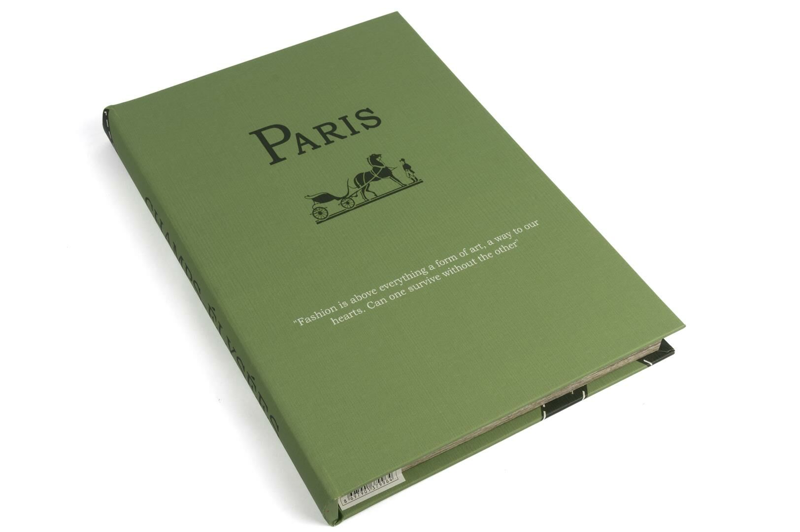 Yeşil Paris Kitap Kutu 35x24x3cm