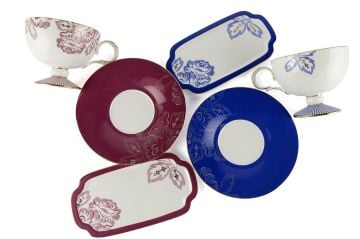 Eloria 2 Kişilik Çay Fincanı Seti 6 Parça 240cc