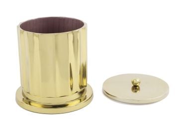 Riana Gold Bordo Kavanoz 16x19cm