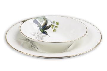 Birds and Flowers 74 Prç Yemek Seti