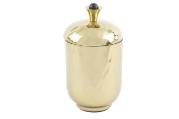 Zola Gold Yeşil Kavanoz 12x22cm