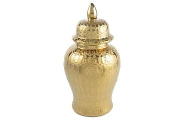 Altın desenli Seramik Küp 53cm