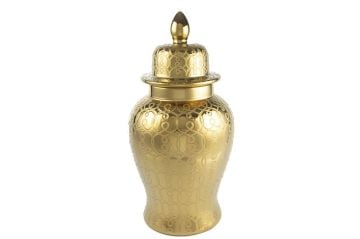 Altın desenli Seramik Küp 68cm