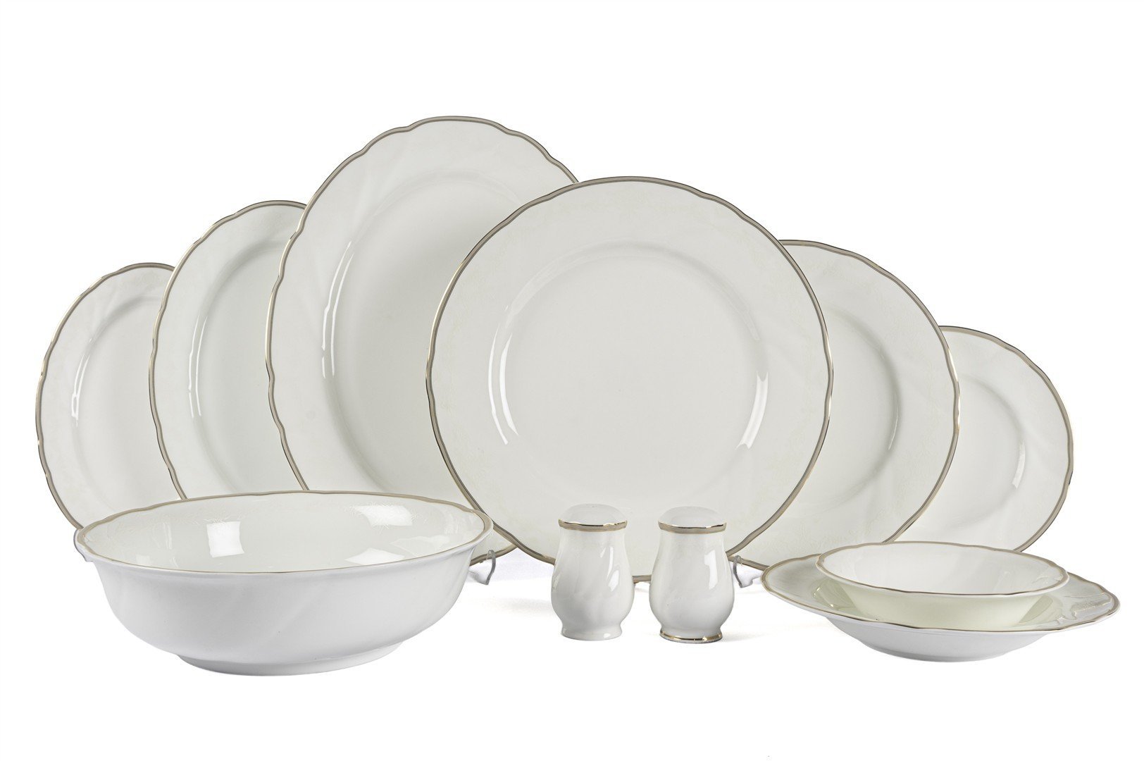 Heklia Pembe 72 Parça Bonechina Yemek Seti