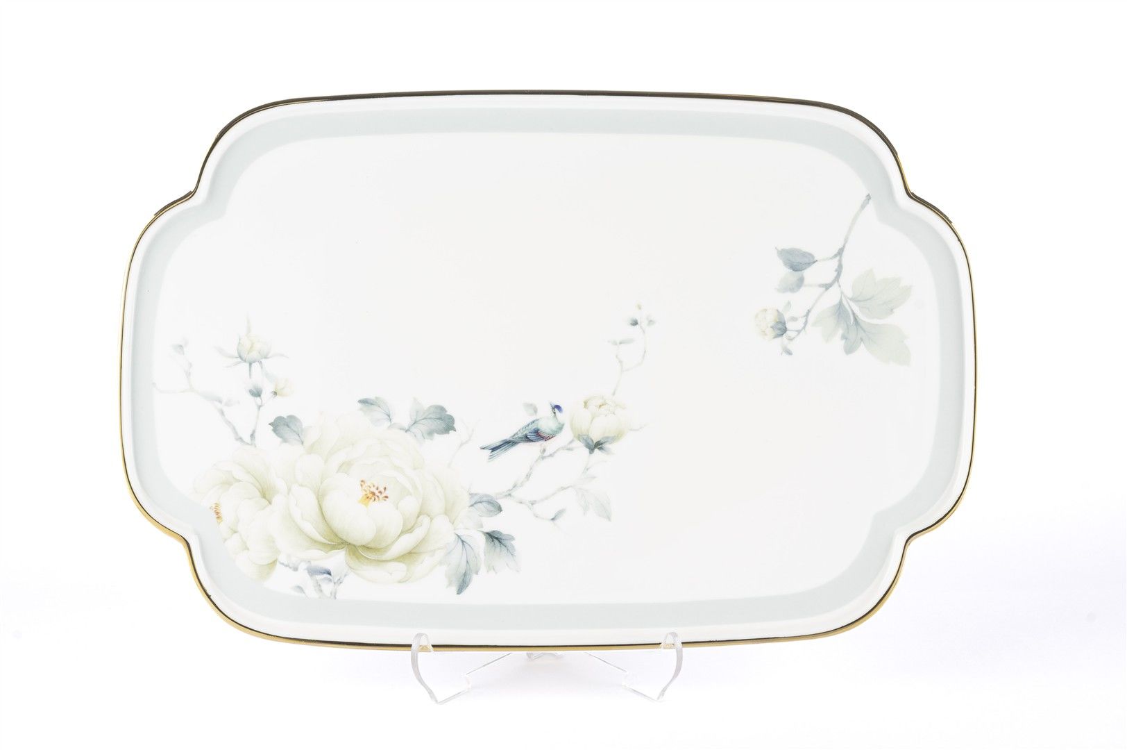 Vol De Fleurs Servis Tabağı 32x21cm