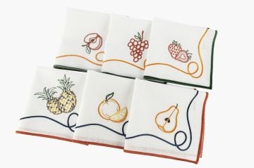 Betty 6lı Peçete 40x40