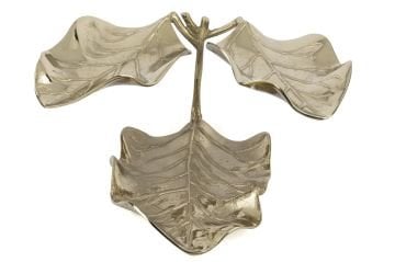 Antik Gold 3 Yaprak Sunum Standı 46x42x20cm
