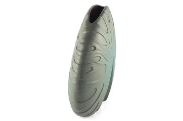 Gri Yeşil Porselen Vazo 34x12x34cm