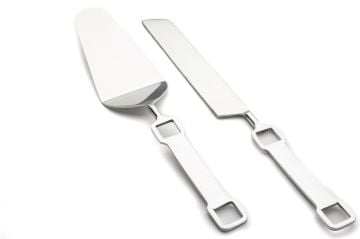 Mira Gümüş 2li Kek Servis Seti