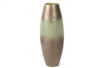 Degradeli Ahşap Vazo 11x47cm