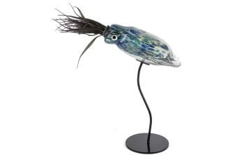 Mavi Mor Cam Kalamar Balığı 30x14x40cm