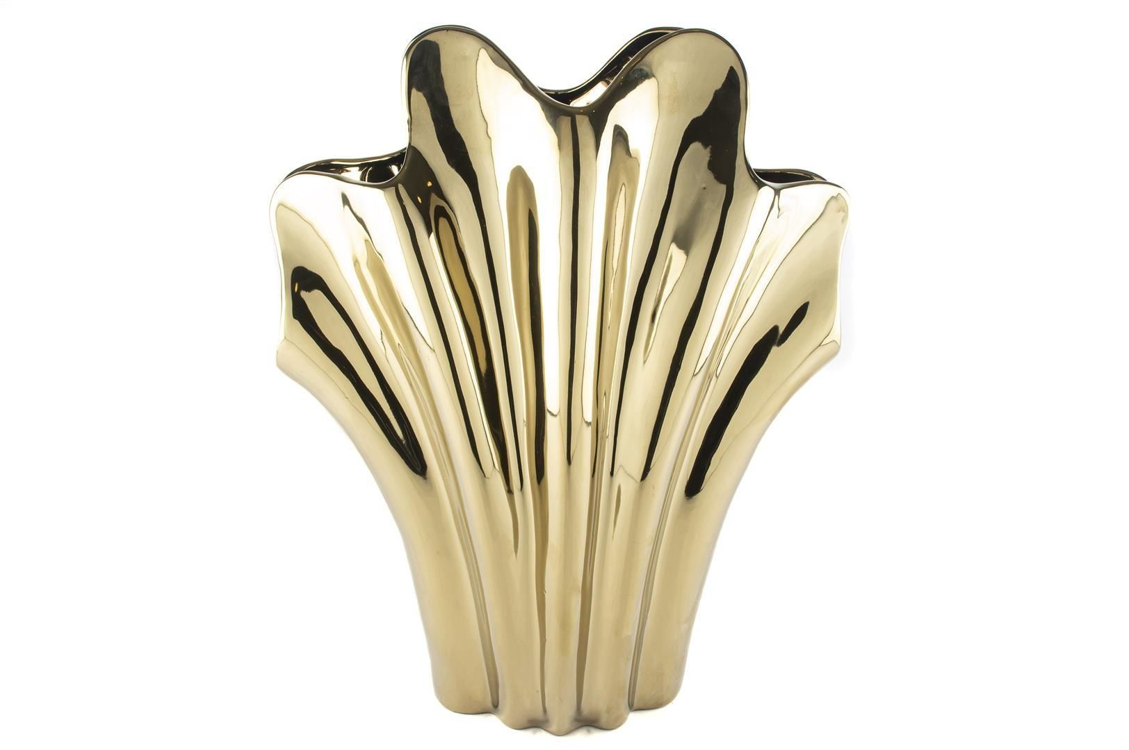 Gold Porselen Vazo 36x51x46cm