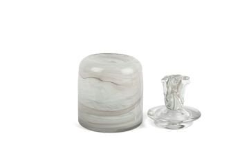 Alba Glass Cam Kavanoz 12x20cm