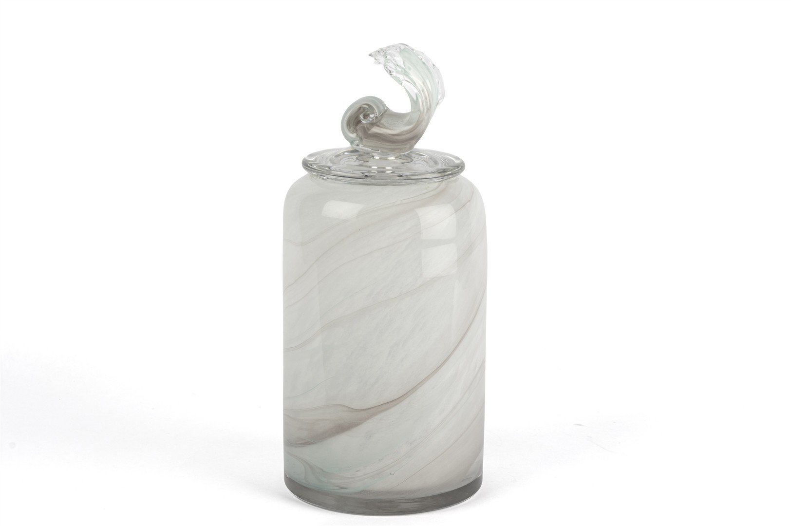 Alba Glass Cam Kavanoz 12x27cm