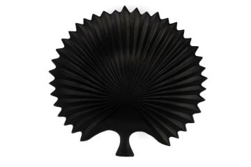 Siyah Yaprak Kase 35x37x8cm