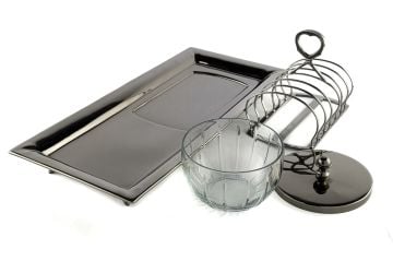 Füme Tost Servis Tabağı 37x17x14cm