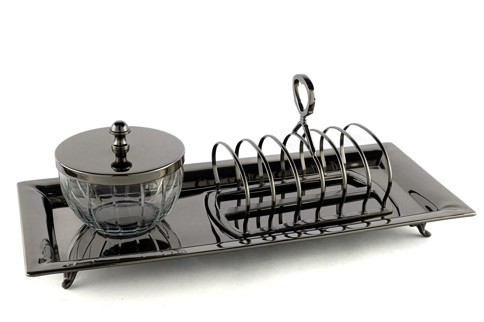 Füme Tost Servis Tabağı 37x17x14cm