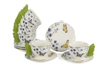 Butterfly Lovers 6lı Kahve Fincan Seti 120cc