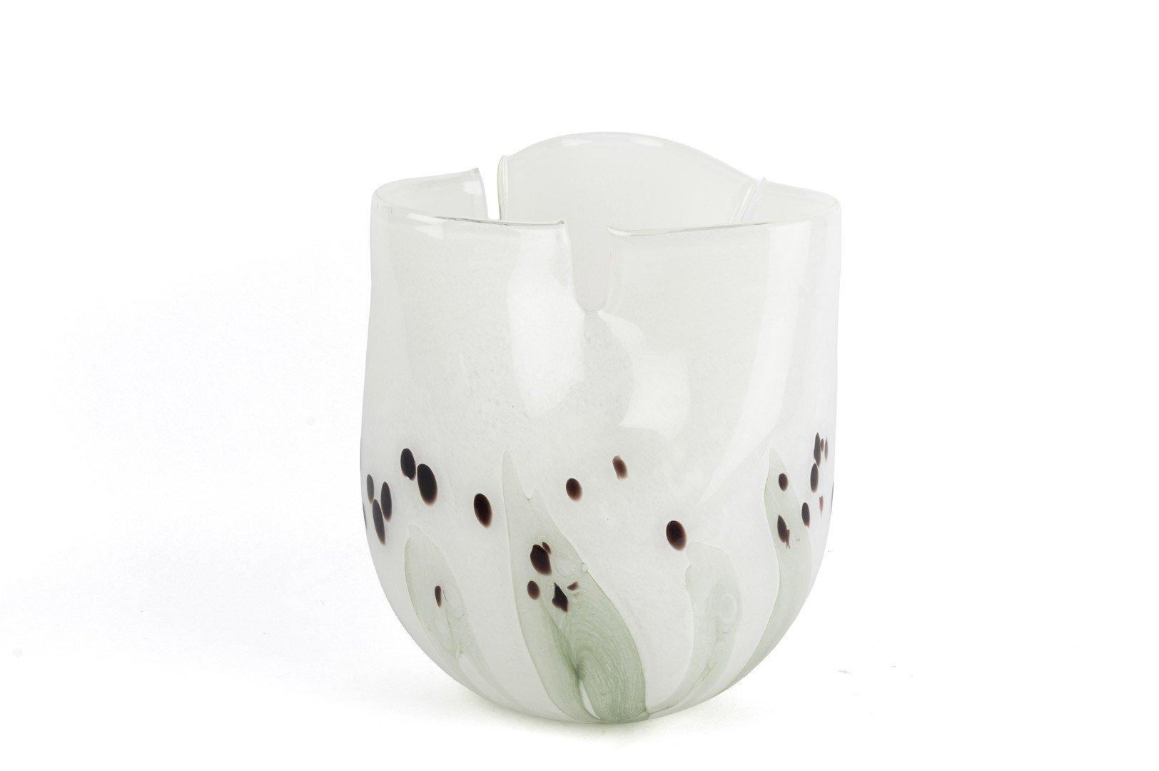 Sea Marble Cam Vazo 22x19cm