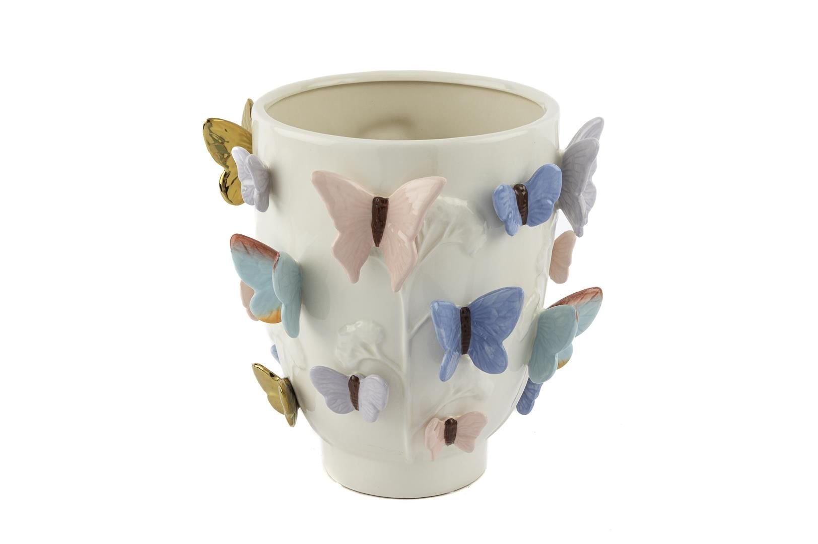 Kelebekli Vazo 23x25cm