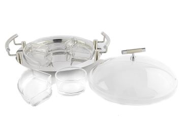 Perle 5 Bölmeli Kahvaltı Seti 38x31x13cm