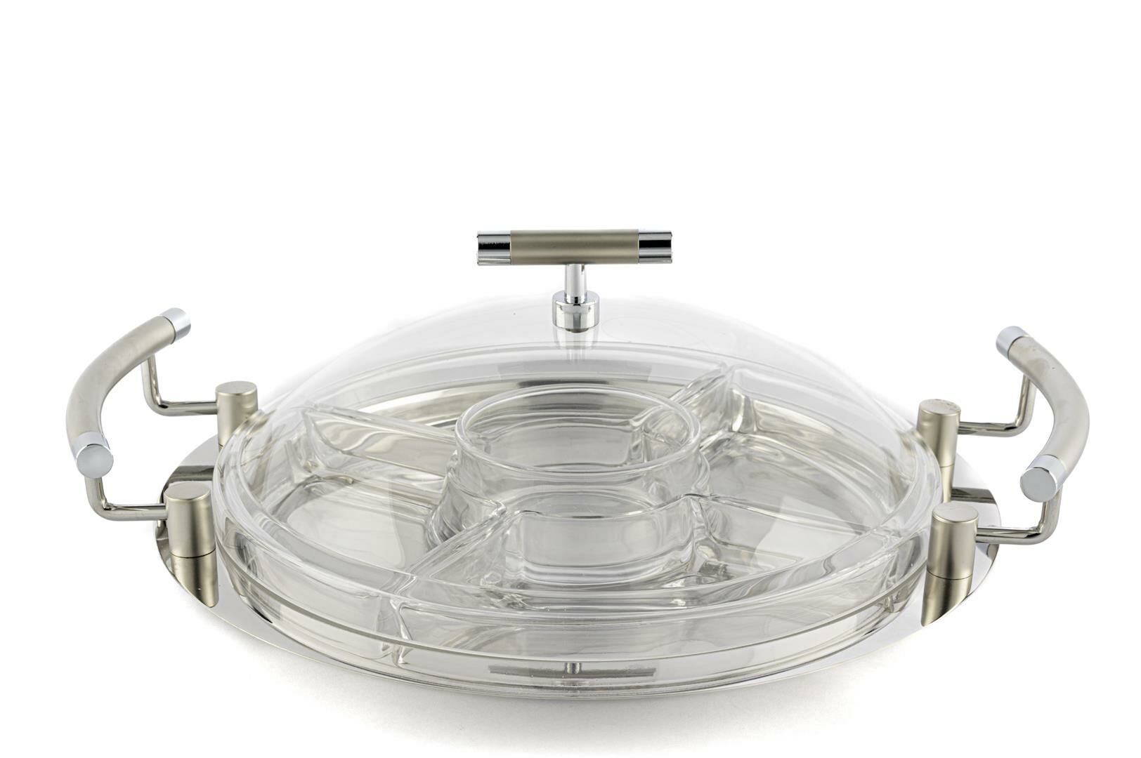 Perle 5 Bölmeli Kahvaltı Seti 38x31x13cm