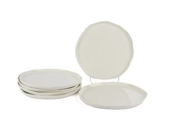 Beyaz 6lı Pasta Tabağı 20cm