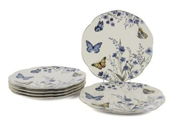 Butterfly Lovers 6lı Servis Tabağı 27cm