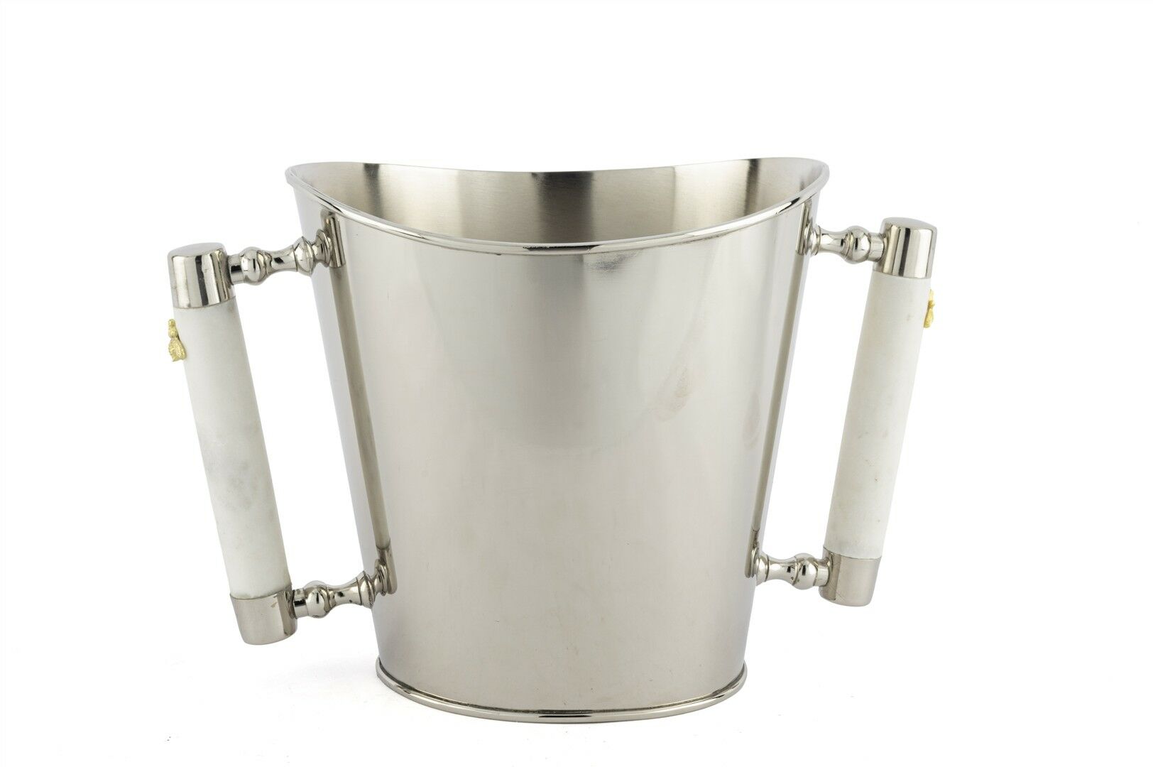 Bee Lux Gümüş Şarap Soğutucu 20x31cm