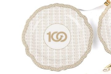 100. Yıl Özel 2li Çay Fincanı Seti