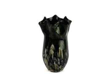 Yeşil Simli Vazo 20x31cm