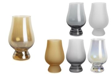 Lüster Mat Mix 6lı Ayaklı Cam Bardak 170ml