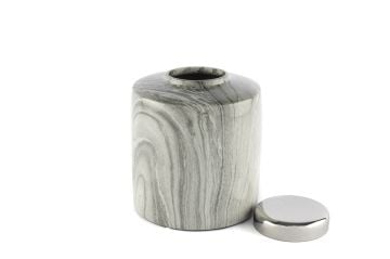 Silver Kapaklı Küp 20x20x23cm