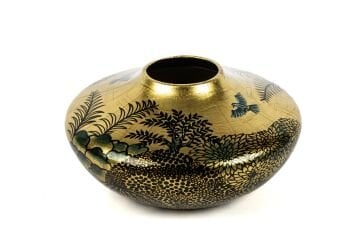 Borneo Gold Vazo 32x16cm