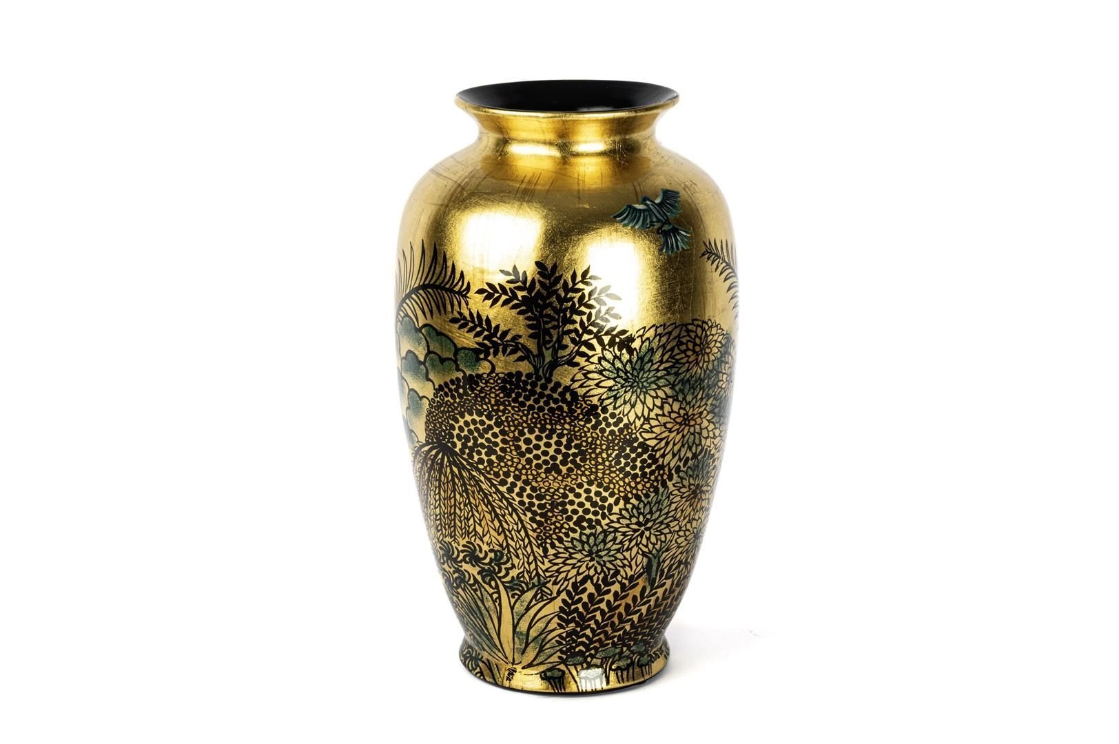 Borneo Gold Vazo 20x36cm