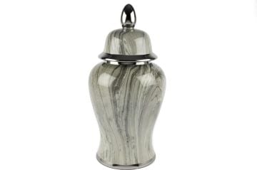 Silverline Desenli Küp 34x34x65cm