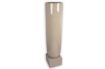 Bej Resin Vazo 30x139cm