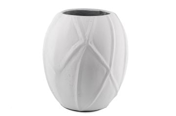 Beyaz Vazo 20x24cm