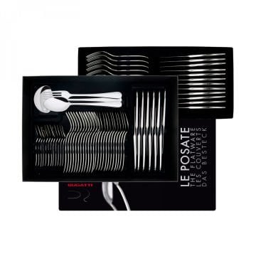 BUGATTİ Settimocielo Inox 75 Parça Çatal Kaşık Bıçak Seti